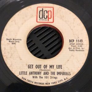 Little Anthony And The Imperials I Miss You So Vinyl 45 Record